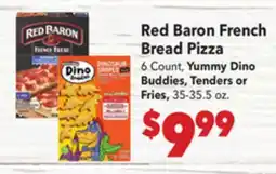 Vallarta Supermarkets Red Baron French Bread Pizza offer
