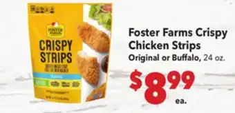 Vallarta Supermarkets Foster Farms Crispy Chicken Strips offer