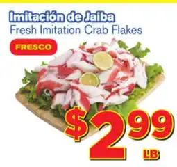 El Super Fresh Fresh Imitation Crab Flakes offer