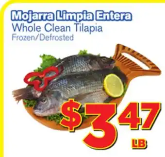 El Super Fresh Whole Clean Tilapia offer