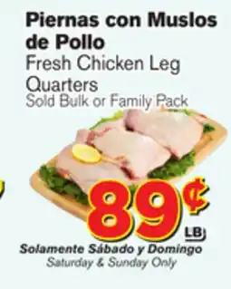 El Super Fresh Fresh Chicken Leg Quarters offer