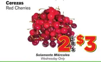 El Super Fresh Red Cherries offer