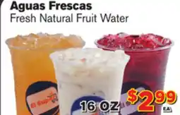 El Super Fresh Fresh Natural Fruit Water offer