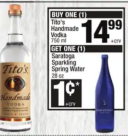 Super King Markets Tito's Handmade Vodka offer