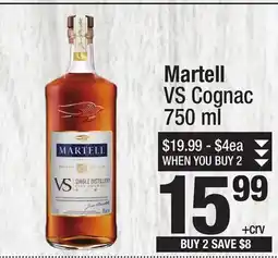 Super King Markets Martell VS Cognac offer