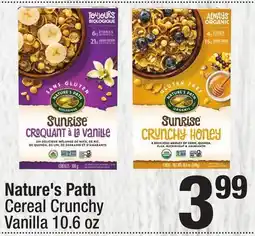 Super King Markets Nature's Path Cereal Crunchy Vanilla offer