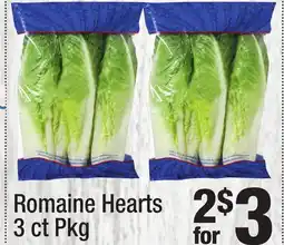 Super King Markets Romaine Hearts offer