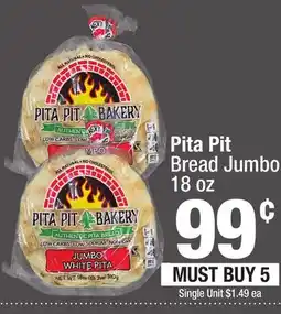Super King Markets Pita Pit Bread Jumbo offer