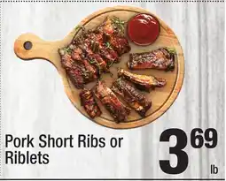 Super King Markets Pork Short Ribs or Riblets offer