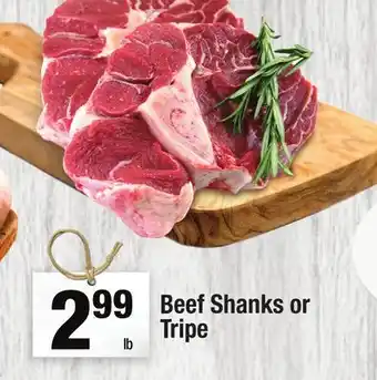 Super King Markets Beef Shanks or Tripe offer
