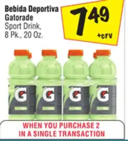 El Super Sport Drink offer