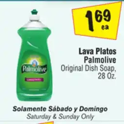 El Super Palmolive Original Dish Soap offer