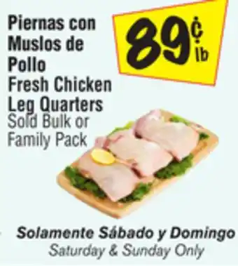 El Super Fresh Chicken Leg Quarters offer