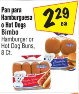 El Super Hamburger or Hot Dog Buns offer