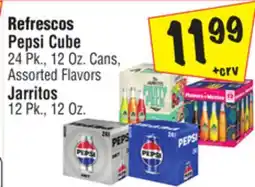El Super Pepsi Cube or Jarritos offer