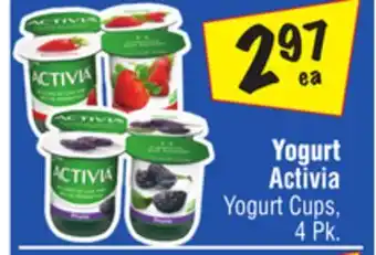 El Super Activia Yogurt Cups offer