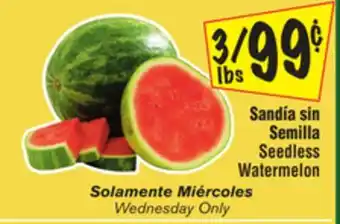 El Super Seedless Watermelon offer