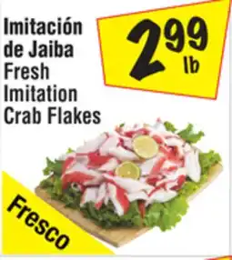 El Super Fresh Imitation Crab Flakes offer