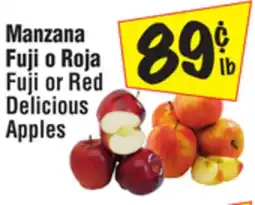 El Super Fuji or Red Delicious Apples offer