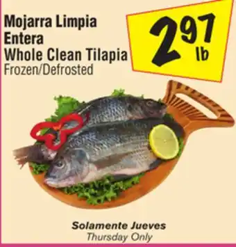 El Super Whole Clean Tilapia offer