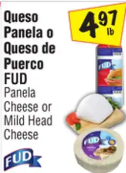 El Super Panela Cheese or Mild Head Cheese offer