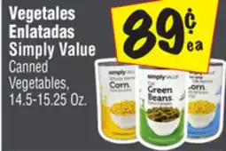 El Super Canned Vegetables offer