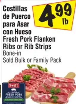 El Super Fresh Pork Flanken Ribs or Rib Strips offer