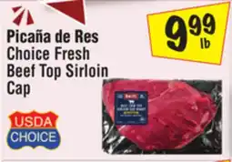El Super Choice Fresh Beef Top Sirloin Cap offer