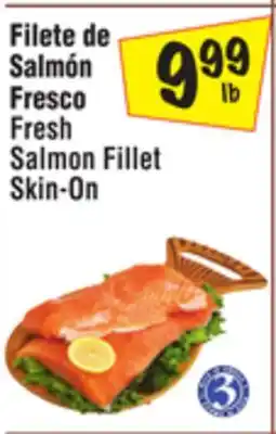El Super Fresh Salmon Fillet Skin-On offer