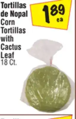 El Super Corn Tortillas with Cactus Leaf offer