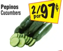 El Super Cucumbers offer