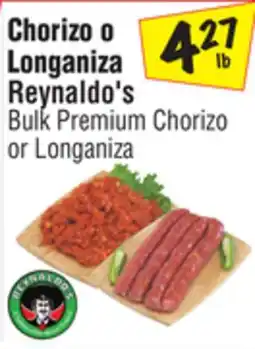 El Super Bulk Premium Chorizo or Longaniza offer