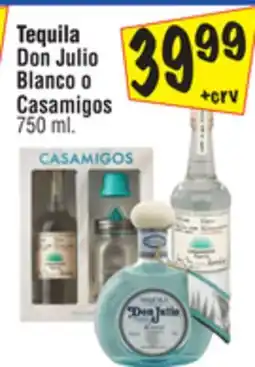 El Super Tequila Don Julio Blanco o Casamigos offer