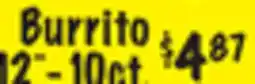 El Super Burrito offer