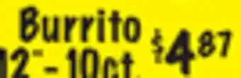 El Super Burrito offer