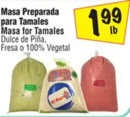 El Super Masa Preparada para Tamales Masa for Tamales offer