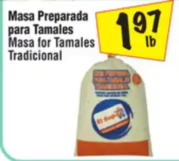 El Super Masa for Tamales Tradicional offer