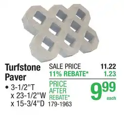 Menards Turfstone Paver offer