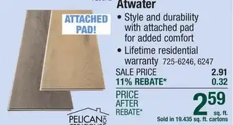 Menards Atwater offer