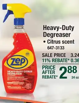 Menards Heavy-Duty Degreaser offer
