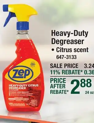 Menards Heavy-Duty Degreaser offer