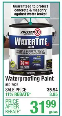 Menards Waterproofing Paint offer