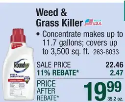 Menards Weed & Grass Killer offer