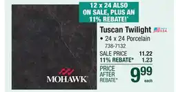 Menards Tuscan Twilight offer