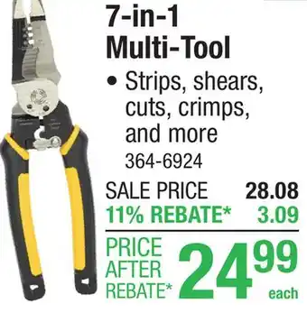 Menards 7-in-1 Multi-Tool offer