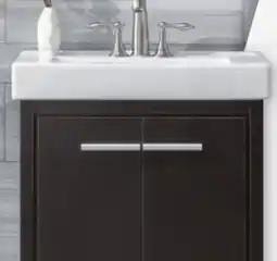 Menards Verona Vanity with Top & Mirror offer
