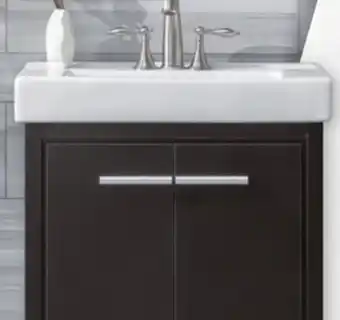 Menards Verona Vanity with Top & Mirror offer