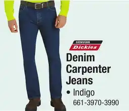 Menards Denim Carpenter Jeans offer
