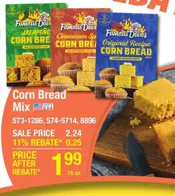 Menards Corn Bread Mix offer