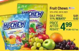 Menards Fruit Chews offer
